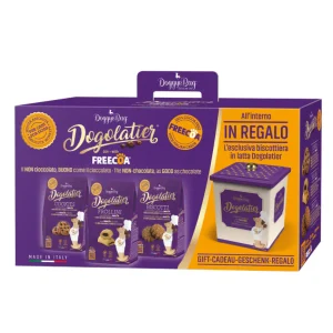 DoggyeBag Dogolatier BOX Degustazione 3 Gusti Freecoa 540g