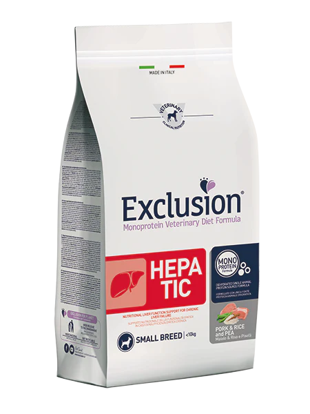 Exclusion Diet Hepatic Small Breed Maiale 2kg Crocchette Cane - immagine 4
