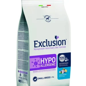 Exclusion Diet Hypoallergenic Small Breed Pesce e Patate 2kg