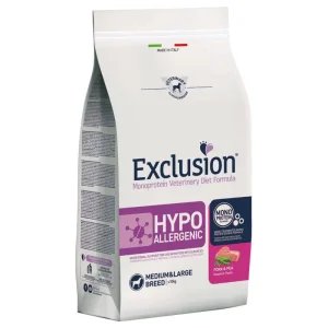 Exclusion Hypoallergenic Maiale e Piselli 12kg
