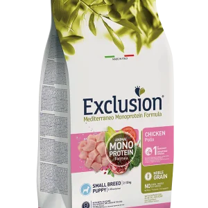 Exclusion Mediterraneo Puppy Pollo 2kg - Cibo per Cani