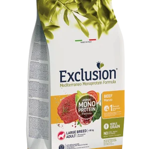 Exclusion Noble Grain Adult Manzo Large Breed 12 kg