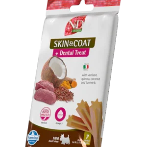 Farmina N&D Dental Treat Skin & Coat Cervo Mini 60 g