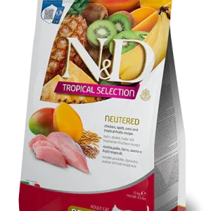 Farmina N&D Neutered Feline Pollo e Frutti Tropicali 1,5 kg