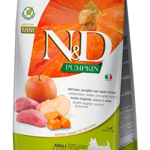 Farmina N&D Pumpkin Cinghiale e Mela 7 kg Cani Mini