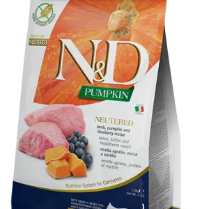 Farmina N&D Pumpkin Neutered Adult Agnello Zucca 5 kg per gatti sterilizzati