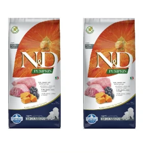 2x12kg Farmina N&D Pumpkin Puppy Medium Maxi Agnello e Mirtillo