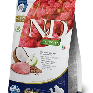 Farmina N&D Quinoa Cane Senior Medio Maxi Agnello 2kg