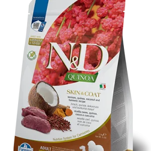 Farmina N&D Quinoa Skin&Coat Cervo 7 kg Cani Medium Maxi