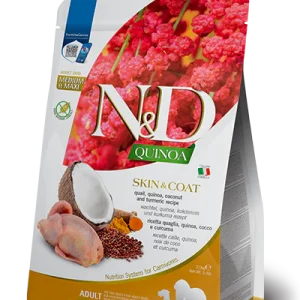 Farmina N&D Quinoa Skin&Coat Quaglia 7 kg Cani Medium Maxi
