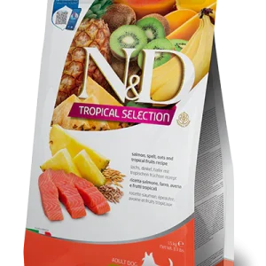 Farmina N&D Tropical Selection Adult Mini Salmone 1,5kg Crocchette Cane
