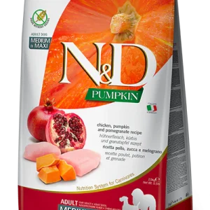 Farmina N&D Cane Pumpkin Adult Medium/Maxi Pollo 2,5kg