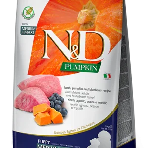 Farmina N&D Cane Zucca Puppy Medium/Maxi Agnello 2,5kg