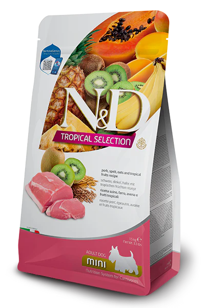 Farmina N&D Cane Tropical Selection Adult Mini Maiale 1,5kg - immagine 2