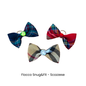 Fiocco cane scozzese Snug&Fit – confezione 3 pz