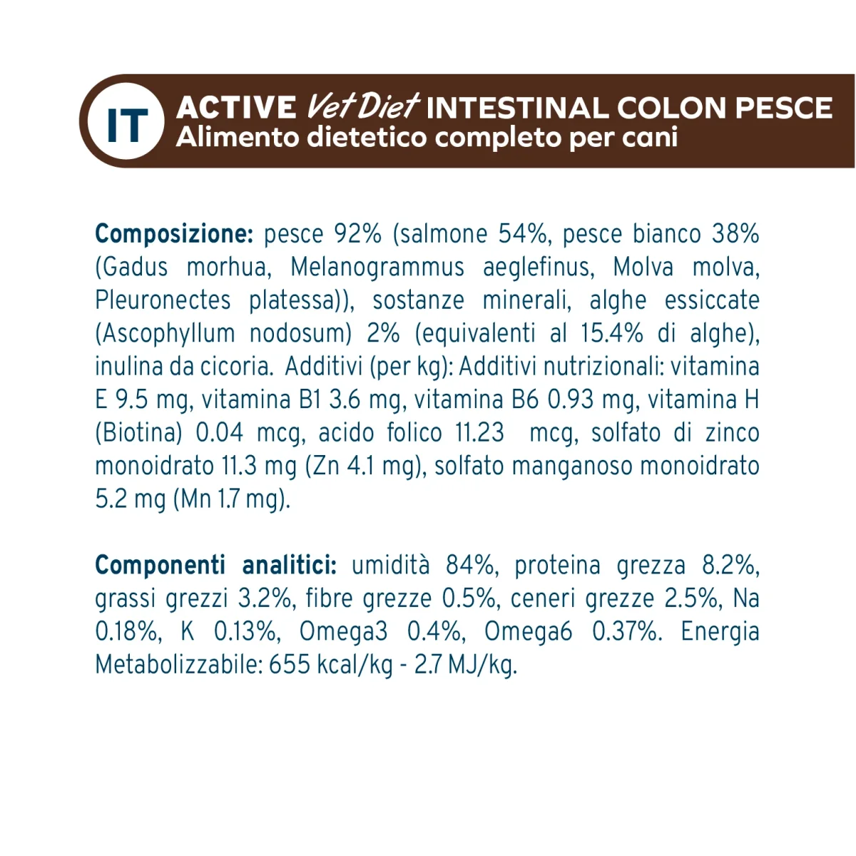 Forza10 Intestinal Colon Pesce Umido Cane 390g - immagine 9