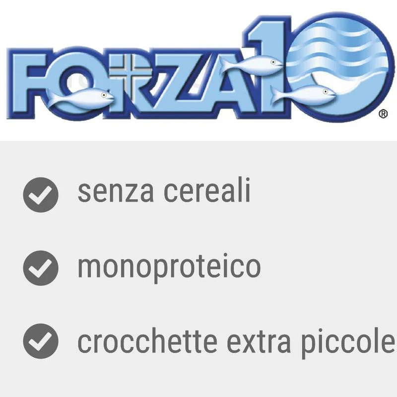 Forza10 Mini & Toy Diet Cavallo e Piselli 1,5 kg Crocchette Cane - immagine 4