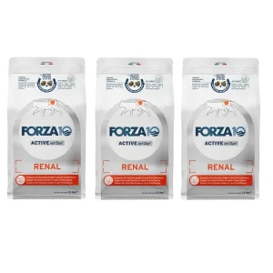 3x1,5kg Forza10 Renal Active Feline - Gatti con Problemi Renali