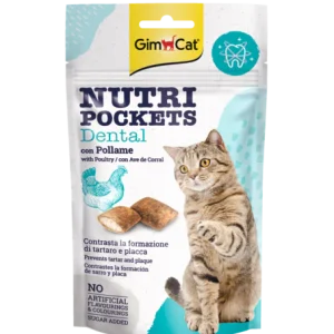 GimCat Nutri Pockets Dental con Pollame 60 g