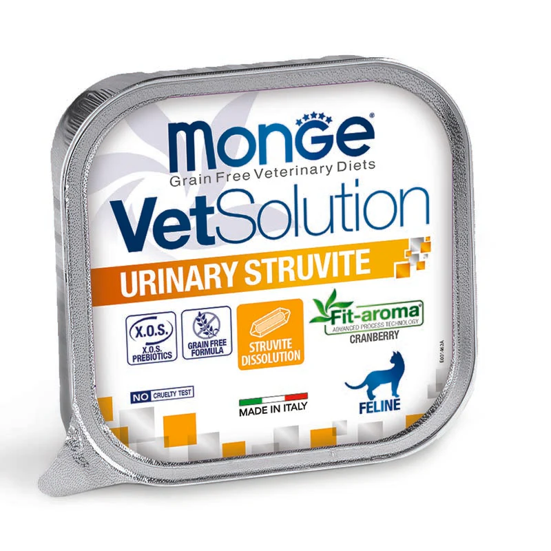 Monge VetSolution Urinary Struvite Gatto Umido 100g