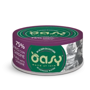 12x70g Oasy More Love Tonno con Sardine
