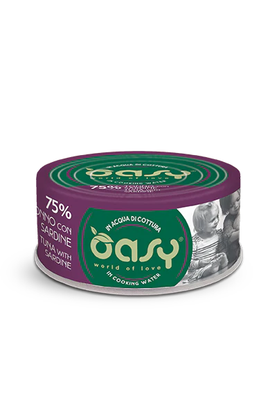 12x70g Oasy More Love Tonno con Sardine - immagine 2