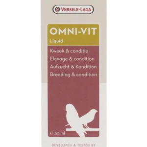 Oropharma Omni-Vit Liquid 30 ml – Complesso Vitaminico per Uccelli
