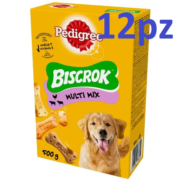 12x500g Pedigree Biscrok - Biscotti Croccanti per Cani - immagine 2