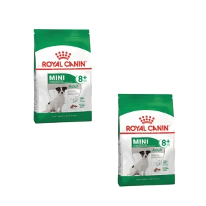 2x8kg Royal Canin Adult Mini 8+ - Crocchette per Cani