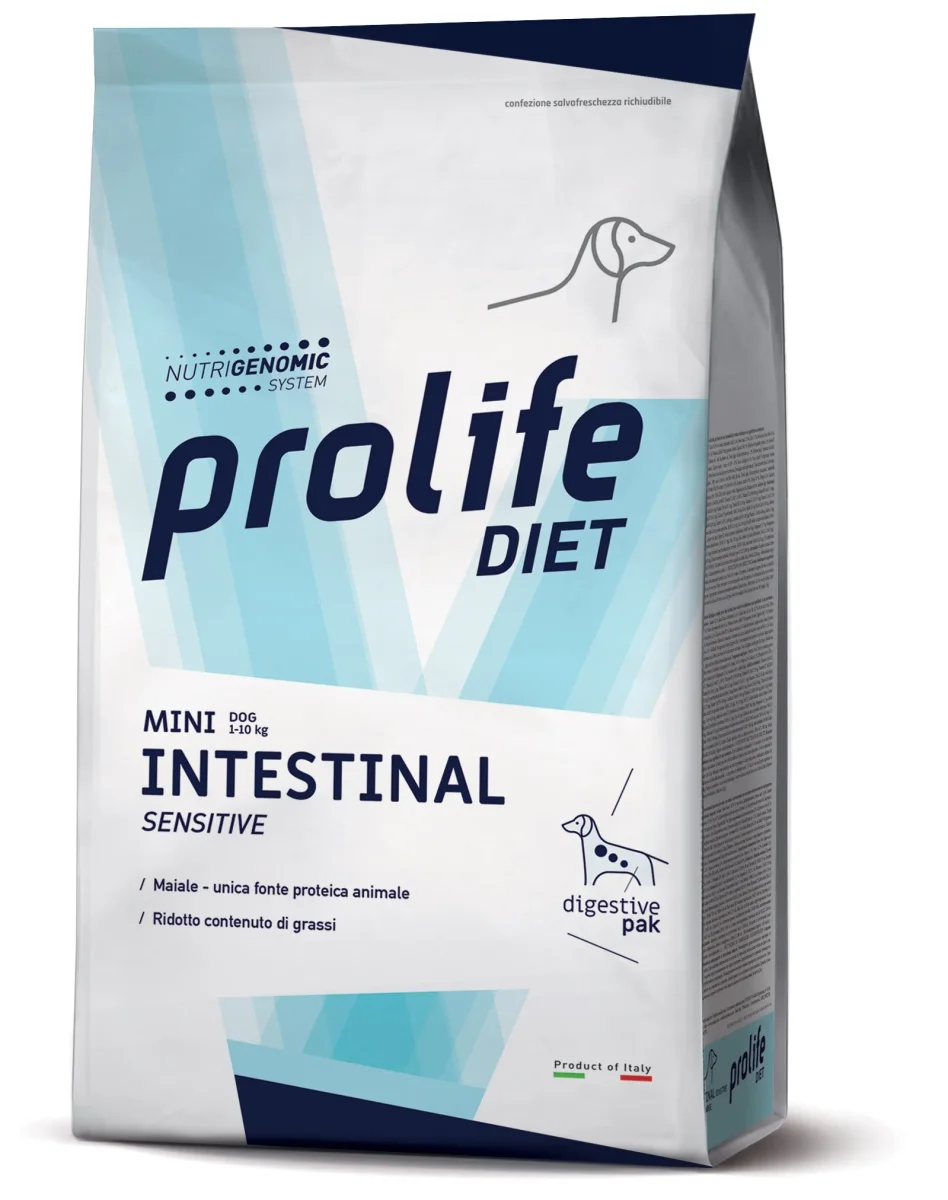 Prolife Diet Mini Intestinal Sensitive 5kg - Crocchette per Cani