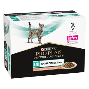 Pro Plan Veterinary Diets Feline EN ST/OX Gastrointestinal 10x85g Salmone