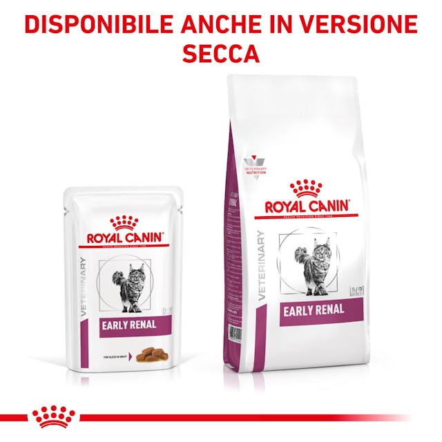12x85g Royal Canin Early Renal Veterinary - Umido Gatto - immagine 8