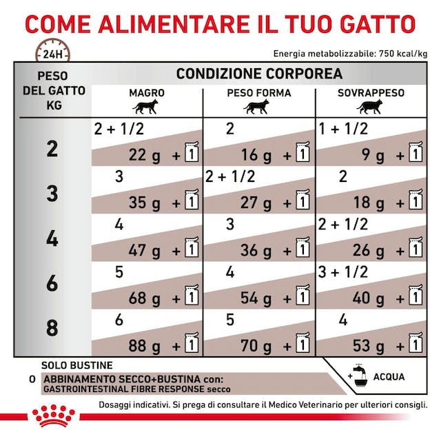 12x85g Royal Canin Gastrointestinal Fibre Response - Gatto - immagine 6