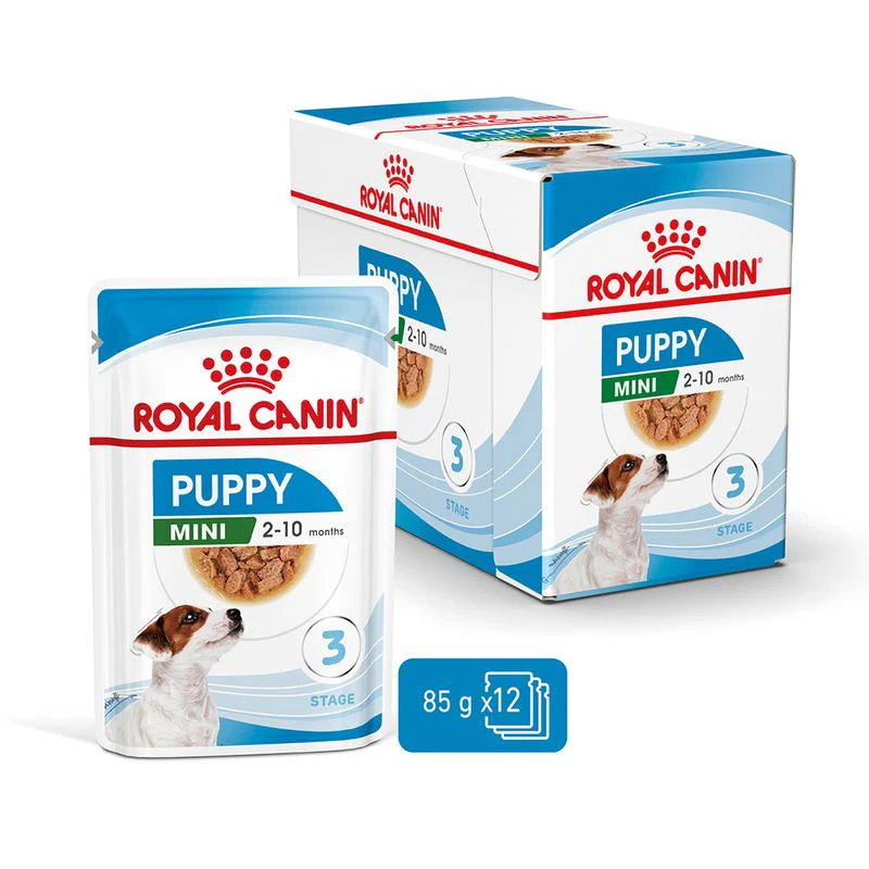 12x85g Royal Canin Mini Puppy - Cibo Umido per Cani Cuccioli - immagine 3