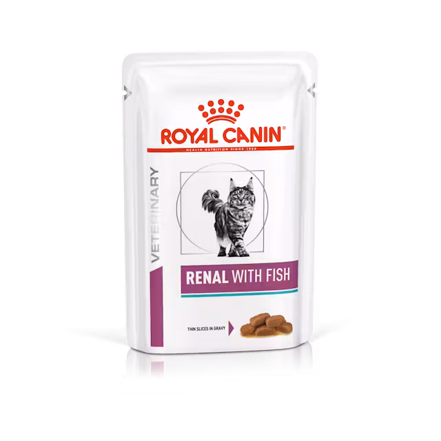 12x85g Royal Canin Renal Alimento Dietetico Gatto Pesce - immagine 2