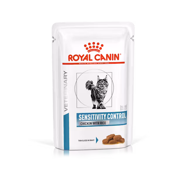 12x85 g Royal Canin Sensitivity Control Gatto Alimento Umido Dietetico - immagine 2