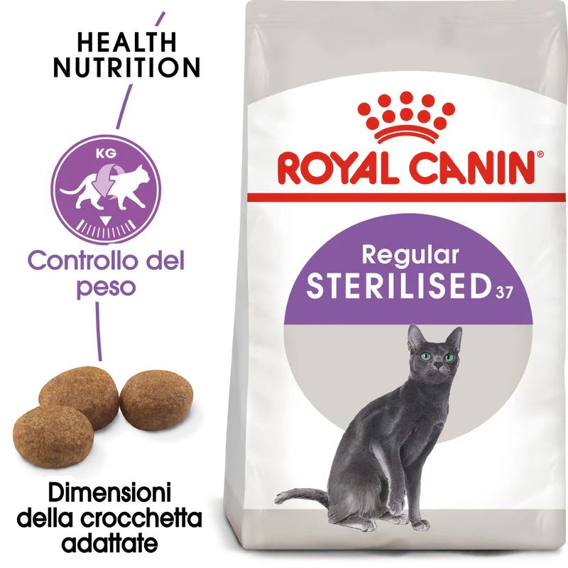 Royal Canin Sterilised 37 4kg - Crocchette per Gatti - immagine 3