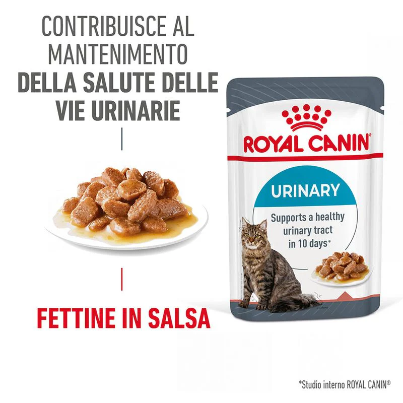 12x85g Royal Canin Urinary Care Salsa - Cibo Umido per Gatti - immagine 3