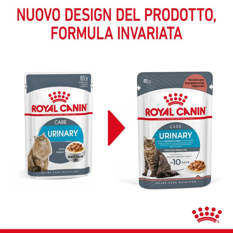 12x85g Royal Canin Urinary Care Salsa - Cibo Umido per Gatti - immagine 5