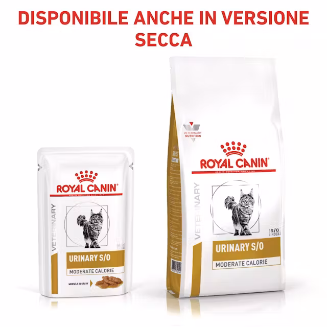 12x85g Royal Canin Urinary S/O Moderate Calorie Straccetti in Salsa - immagine 6