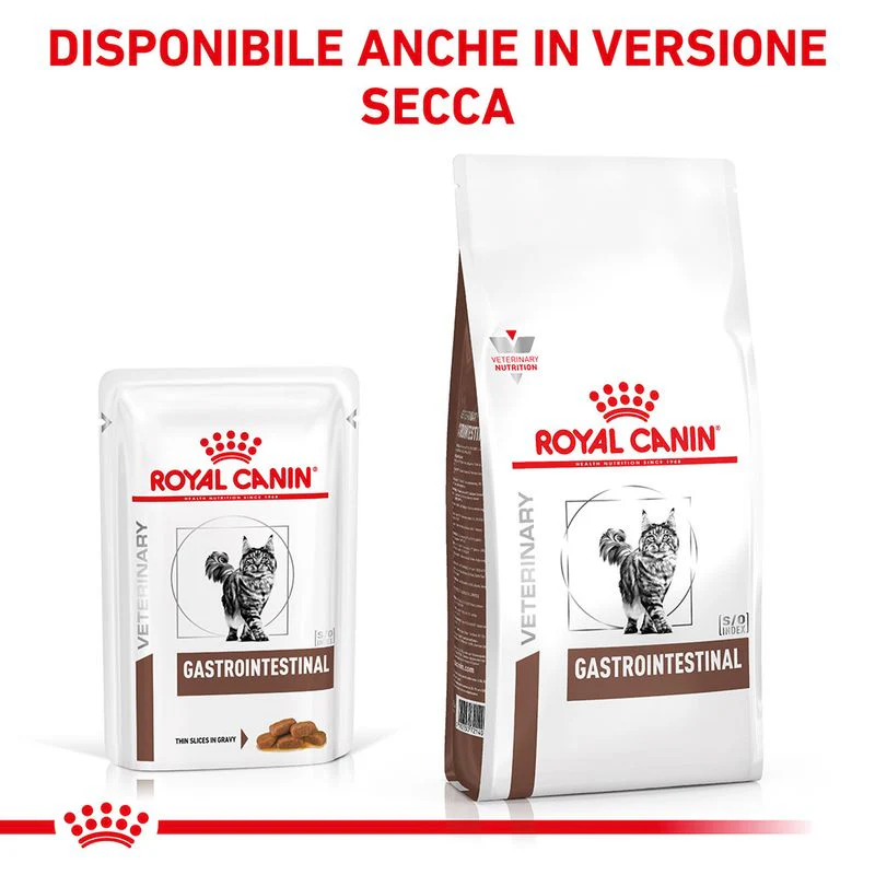 12x85g Royal Canin Gastrointestinal Veterinary - Umido Gatto - immagine 3