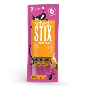 Schesir Gatto Stix Pollo 6X15GR