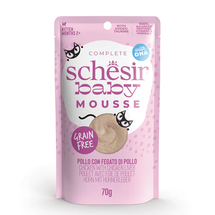 Schesir Baby – Pollo con Fegato di Pollo in Mousse 70g - immagine 2