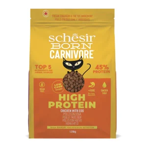 Schesir Born Carnivore Gatto Adulto Pollo Uova 1,25kg