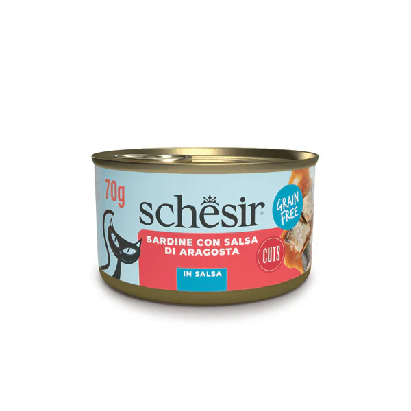 Schesir Filetti Sardine con Salsa di Aragosta Gatto Adulto 70 g