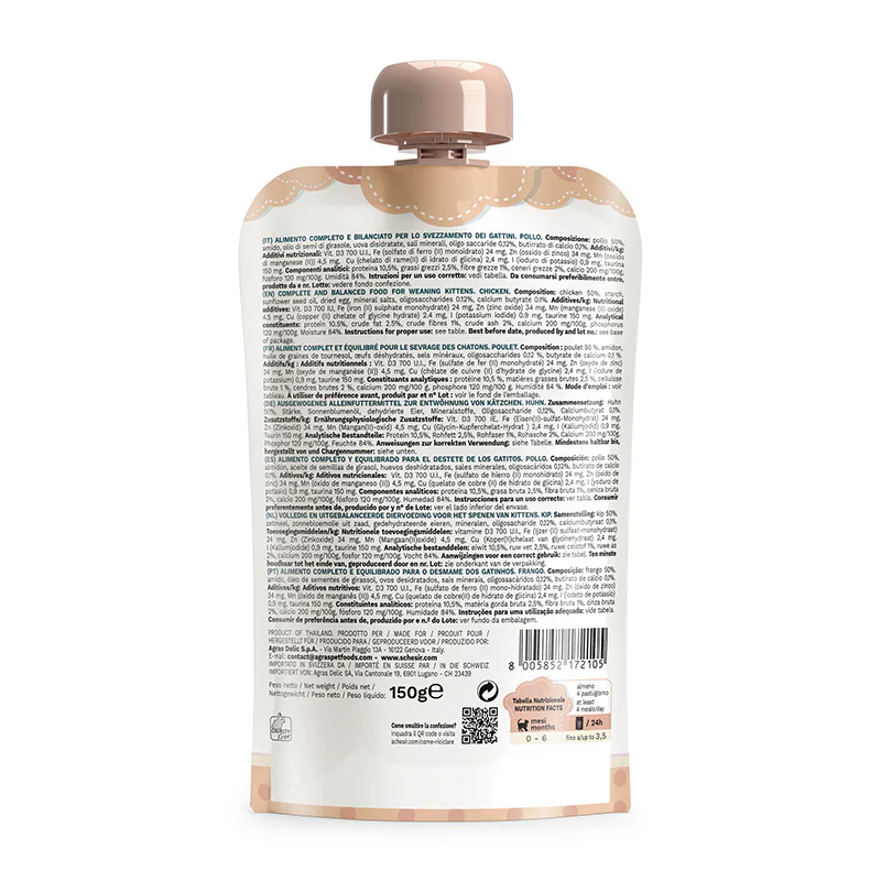 Schesir Kitten Care Pollo Gatto 150 g - immagine 3