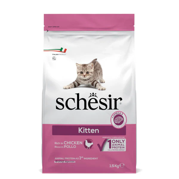 Schesir Kitten Ricco in Pollo 1,5 kg - immagine 2