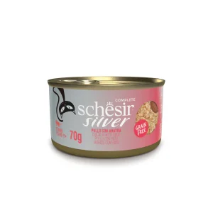 Schesir Silver Senior 11+ Pollo Anatra 70g