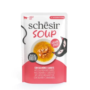 Schesir Gatto Soup con Salmone e Carote 40gr