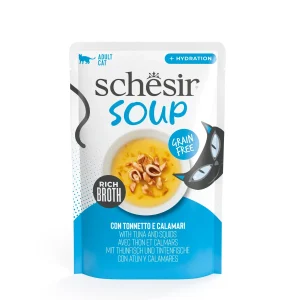 Schesir Gatto Soup con Tonnetto e Calamari 40gr